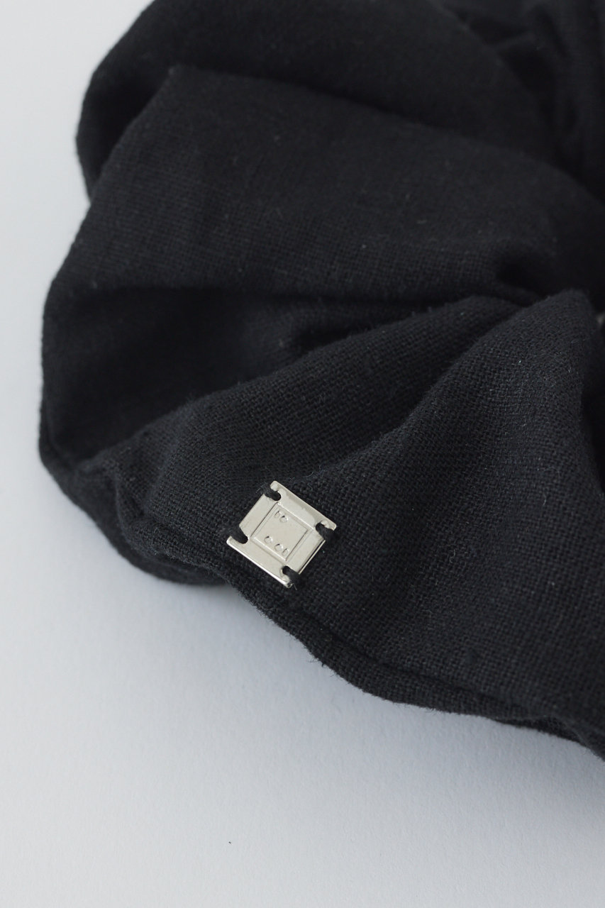 【新品未使用】RIM.ARK ダークブラウン シュシュ　リムアーク RIM.ARK(リムアーク)｜Natural texture scrunchie/シュシュ