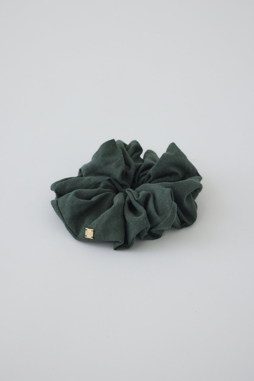 RIM.ARK Natural texture scrunchie/シュシュ (グリーン, FREE) リムアーク ELLE SHOP RIM.ARK Natural texture scrunchie/シュシュ (グリーン, FREE) リムアーク ELLE SHOP