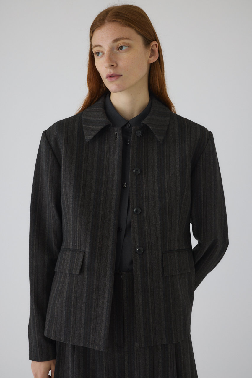 RIM.ARK Contrast JK/ジャケット (ブラック, 38) リムアーク ELLE SHOP RIM.ARK Contrast JK/ジャケット (ブラック, 38) リムアーク ELLE SHOP