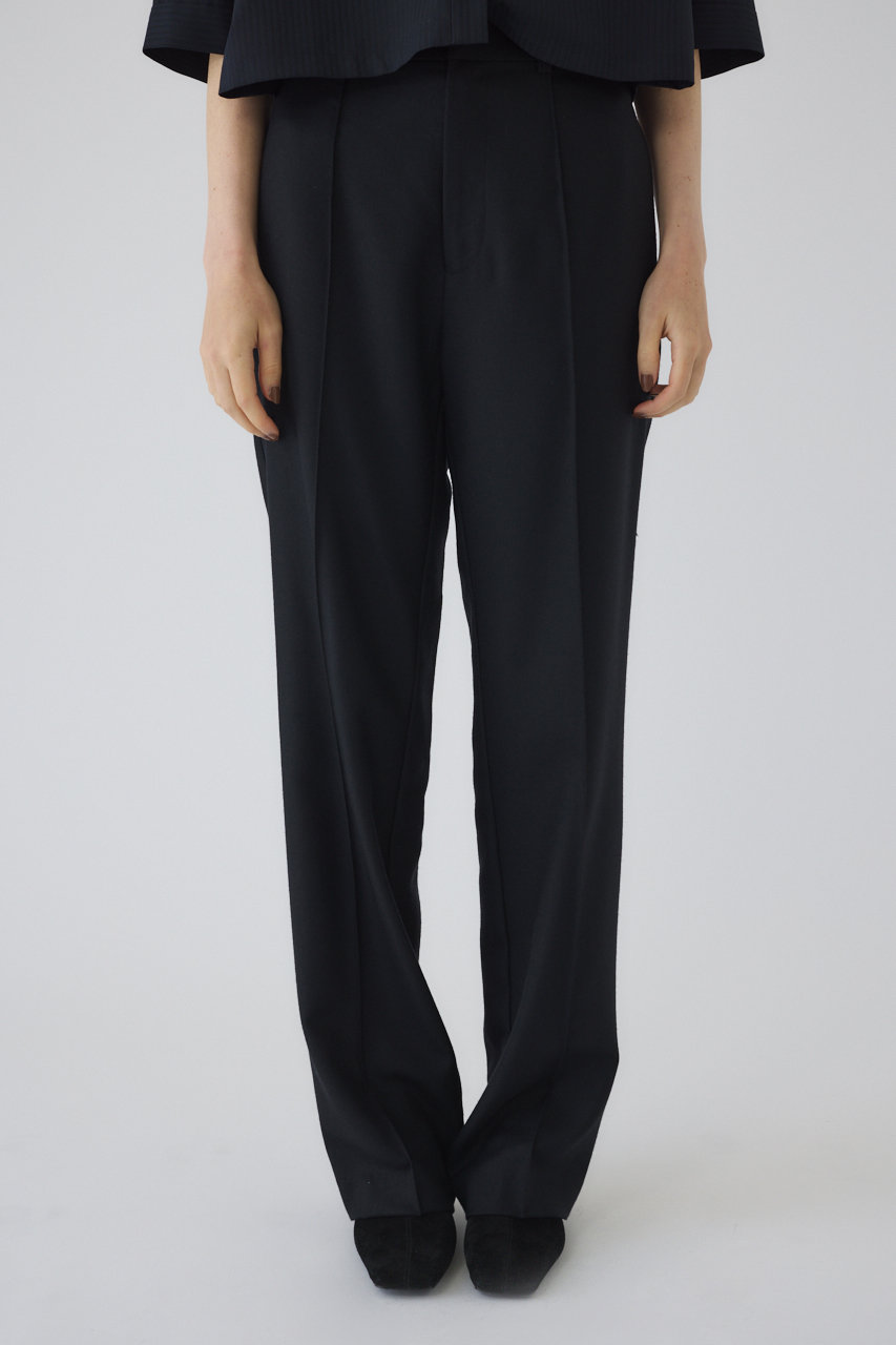 RIM.ARK Wool saxony slim PT/パンツ (ブラック, 38) リムアーク ELLE SHOP RIM.ARK Wool saxony slim PT/パンツ (ブラック, 38) リムアーク ELLE SHOP