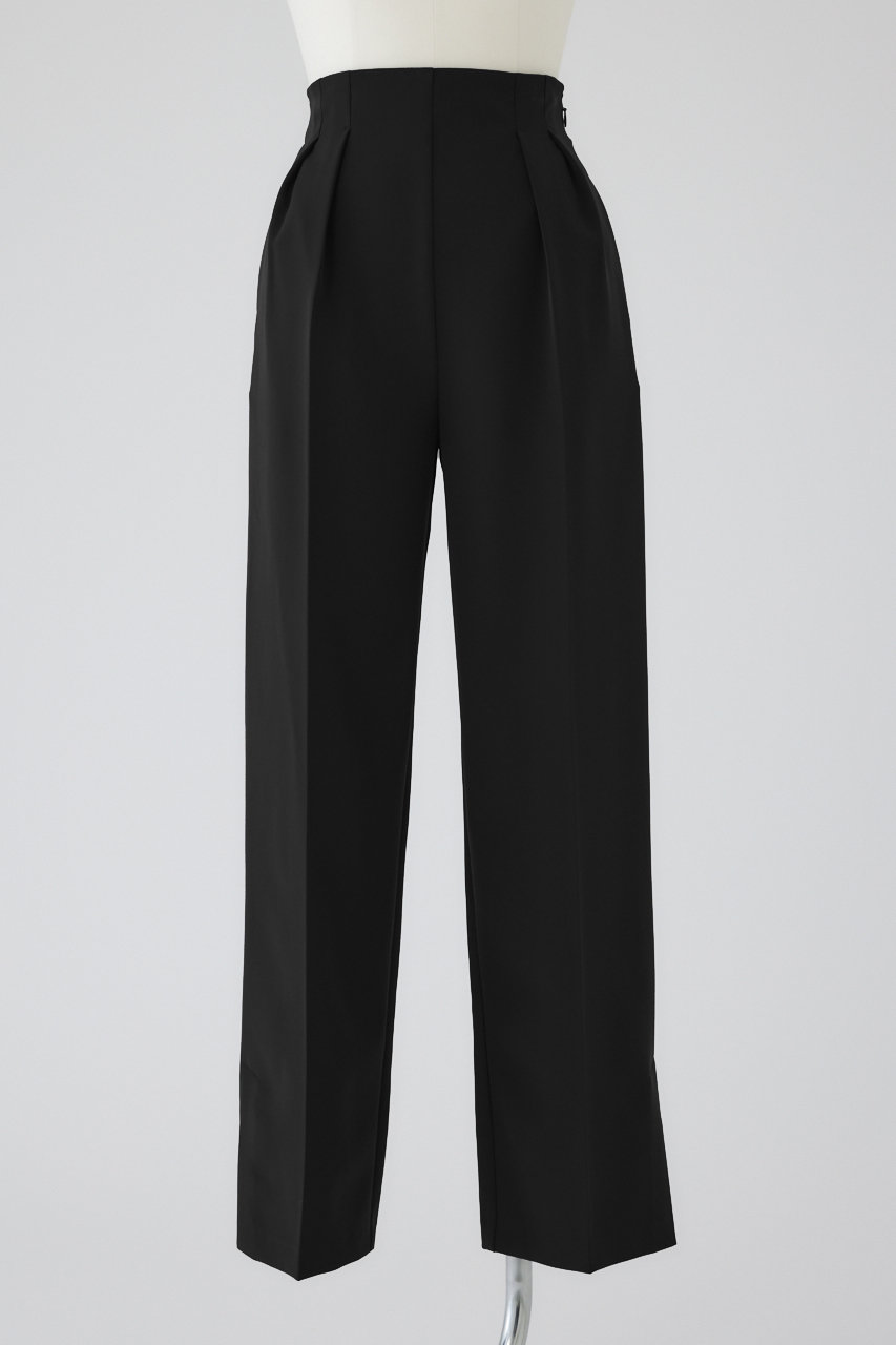 RIM.ARK W cloth slit straight PT/パンツ (ブラック, 36) リムアーク ELLE SHOP RIM.ARK W cloth slit straight PT/パンツ (ブラック, 36) リムアーク ELLE SHOP