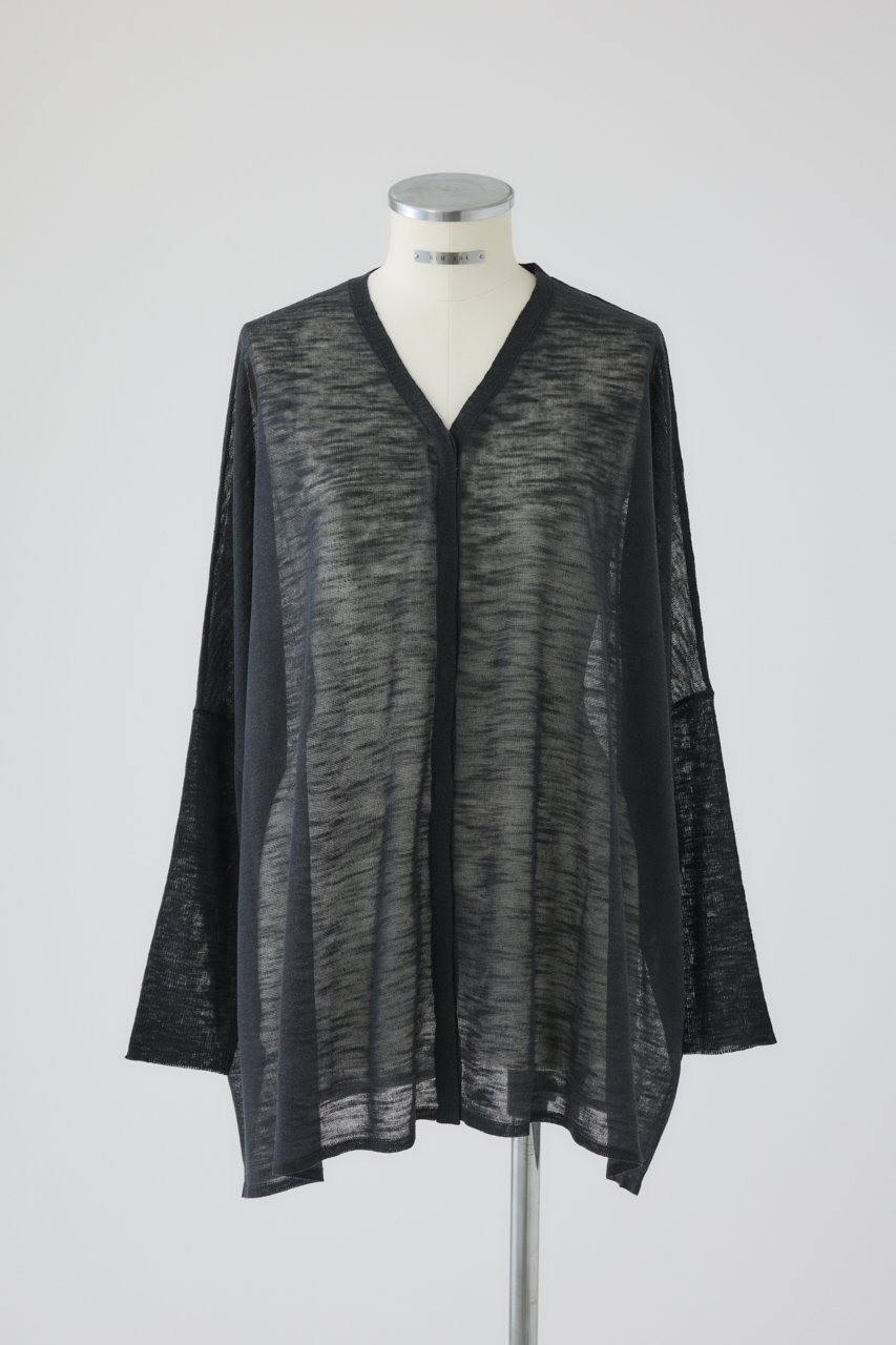 RIM.ARK Dry touch summer knit C/D/ニットカーディガン (グレー, FREE) リムアーク ELLE SHOP RIM.ARK Dry touch summer knit C/D/ニットカーディガン (グレー, FREE) リムアーク ELLE SHOP