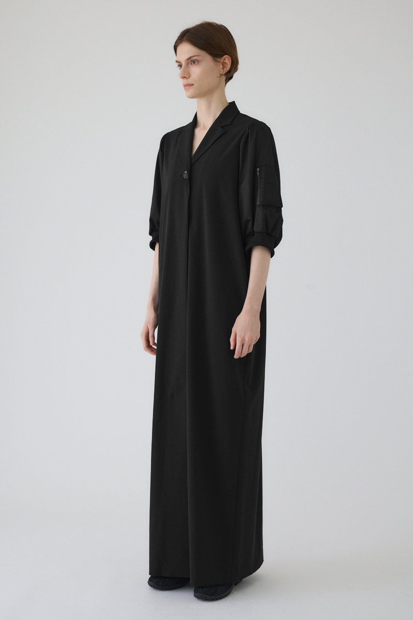 タグ付き✨RIM.ARK Open sleeve all in one 黒38 RIM.ARK（リムアーク）の「Open sleeve all in one（つなぎ