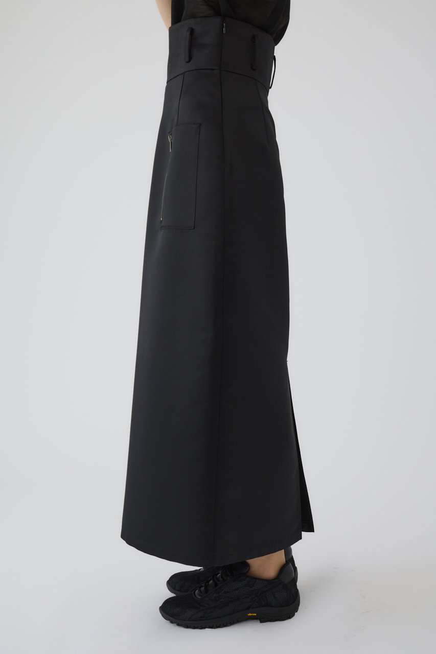 RIM.ARK(リムアーク)｜Zip pocket SK/スカート/ブラック の通販