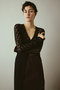 Lace knit gown/ニット リムアーク/RIM.ARK