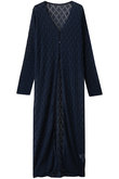 Lace knit gown/ニット
