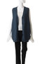 Belt set long knit vest/ニットベスト リムアーク/RIM.ARK