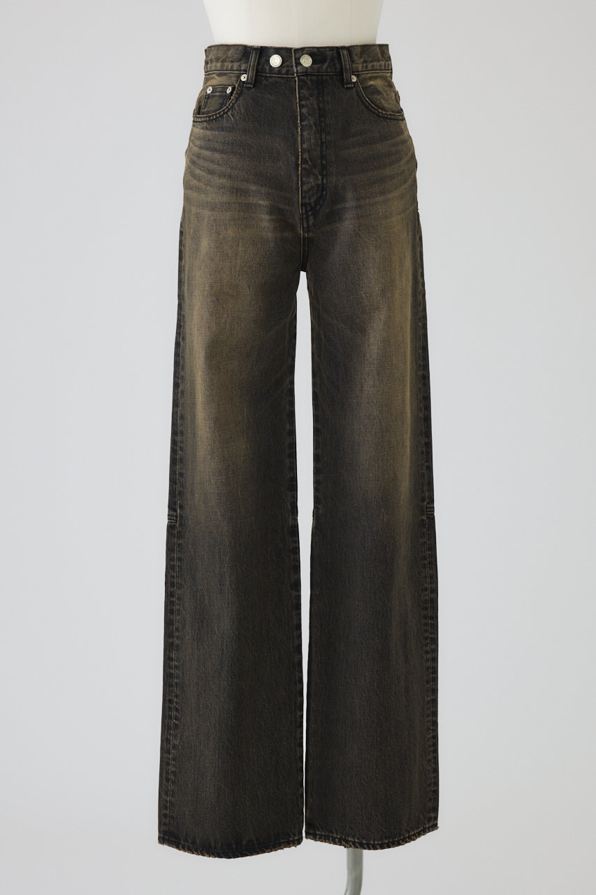 RIM.ARK Geekchic JEANS/ジーンズ (ブラック, 36) リムアーク ELLE SHOP RIM.ARK Geekchic JEANS/ジーンズ (ブラック, 36) リムアーク ELLE SHOP