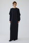 Drape sleeve cut dress/ドレス リムアーク/RIM.ARK