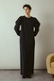 Drape sleeve cut dress/ドレス リムアーク/RIM.ARK