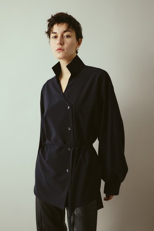 RIM.ARK マジェンタ　オープンカラーシャツ 36 RIM.ARK（リムアーク）の「Open collar half sleeve SH オープン