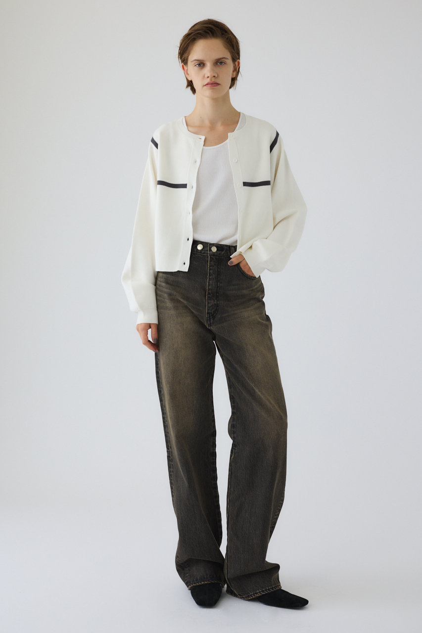 RIM.ARK コーディガン RIM.ARK Big pocket raglan cordigan BRN -ファッション通販