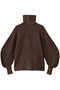 Dolman wide washable knit/ニット リムアーク/RIM.ARK ダークブラウン
