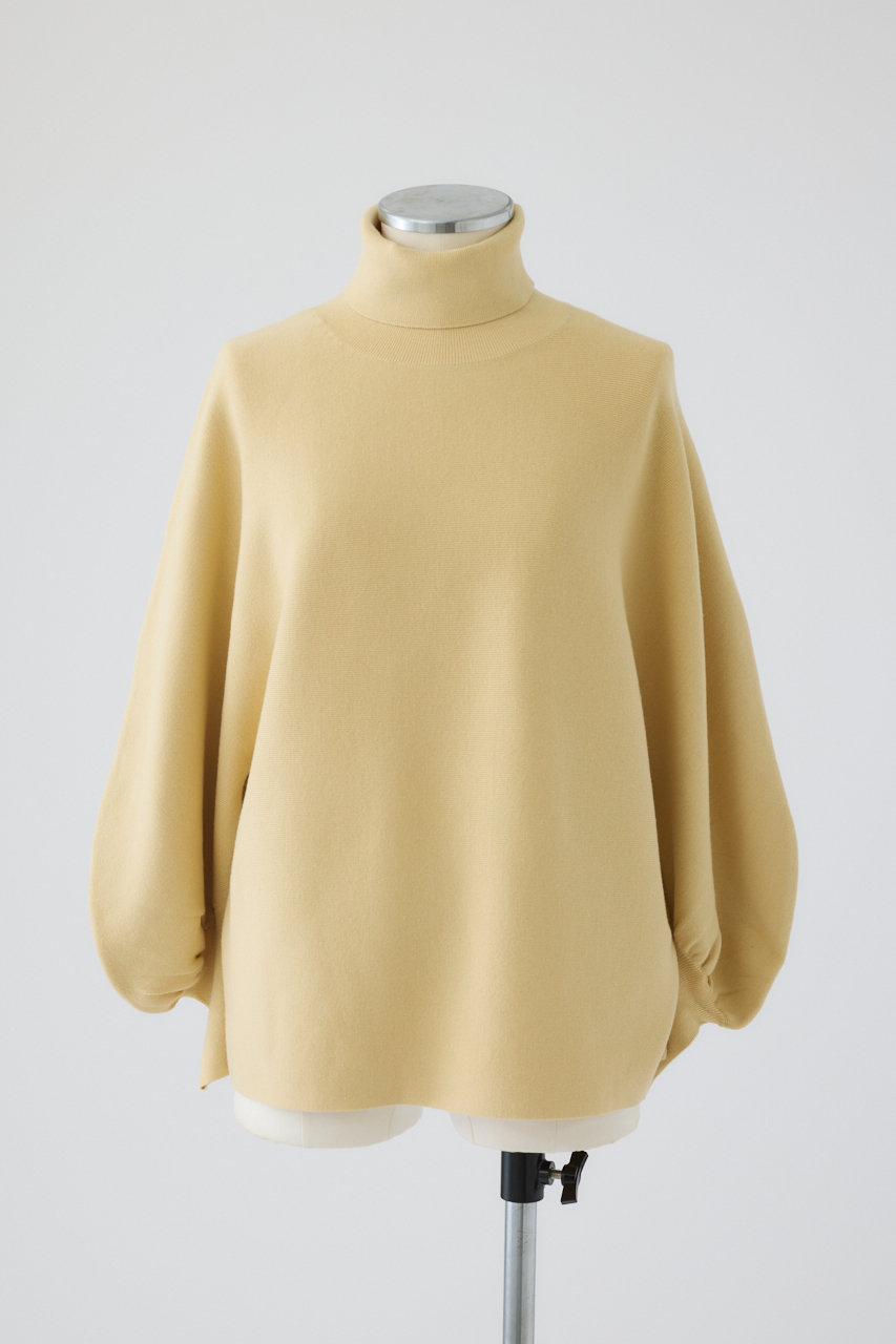 RIM.ARK Dolman wide washable knit/ニット (L/イエロー, 38) リムアーク ELLE SHOP