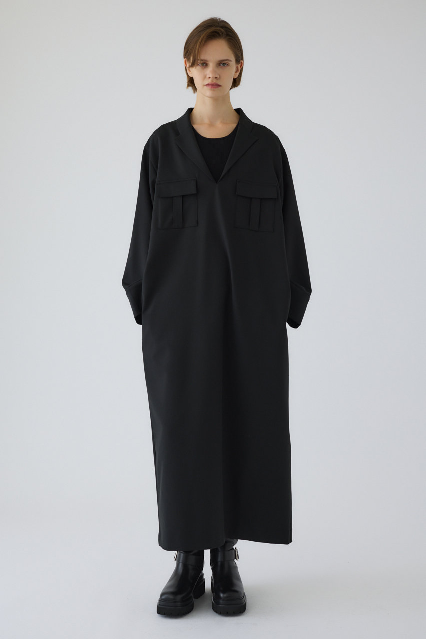 【RIM.ARK】Tailored maxi dress/ドレス RIM.ARK(リムアーク)｜Tailored maxi dress/ドレス/ブラック の通販