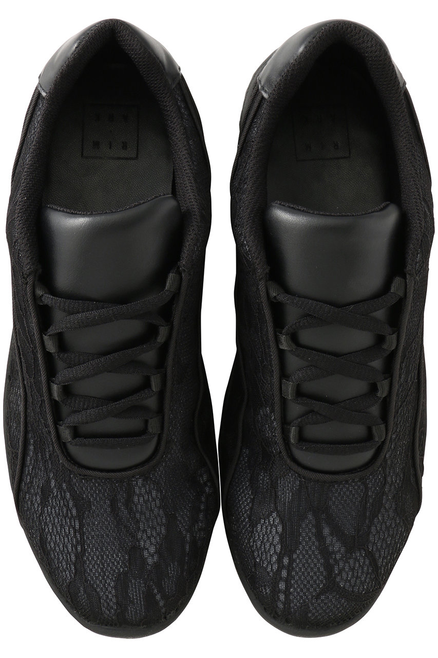 RIM.ARK / ローカットスニーカー/38/BLK RIM.ARK(リムアーク)｜LACE fabric sneaker/スニーカー/ホワイト の
