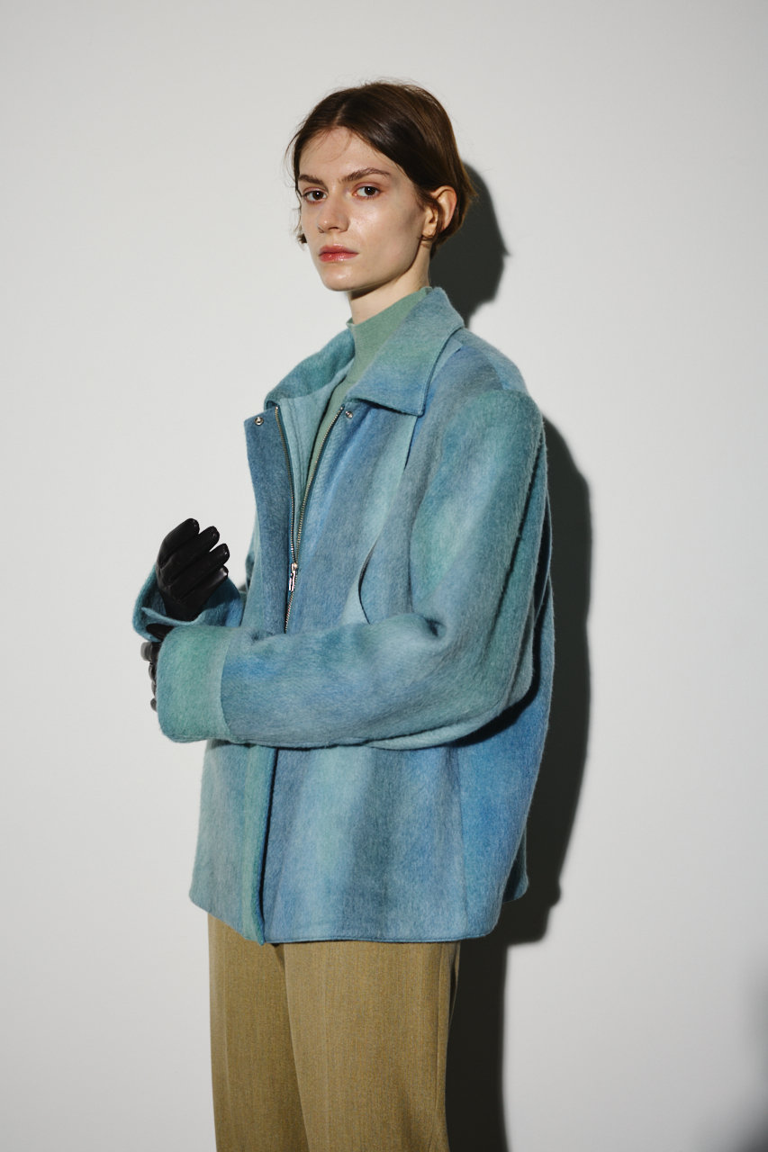 RIM.ARK Nagashizome BZ/ブルゾン (ブルー, FREE) リムアーク ELLE SHOP RIM.ARK Nagashizome BZ/ブルゾン (ブルー, FREE) リムアーク ELLE SHOP