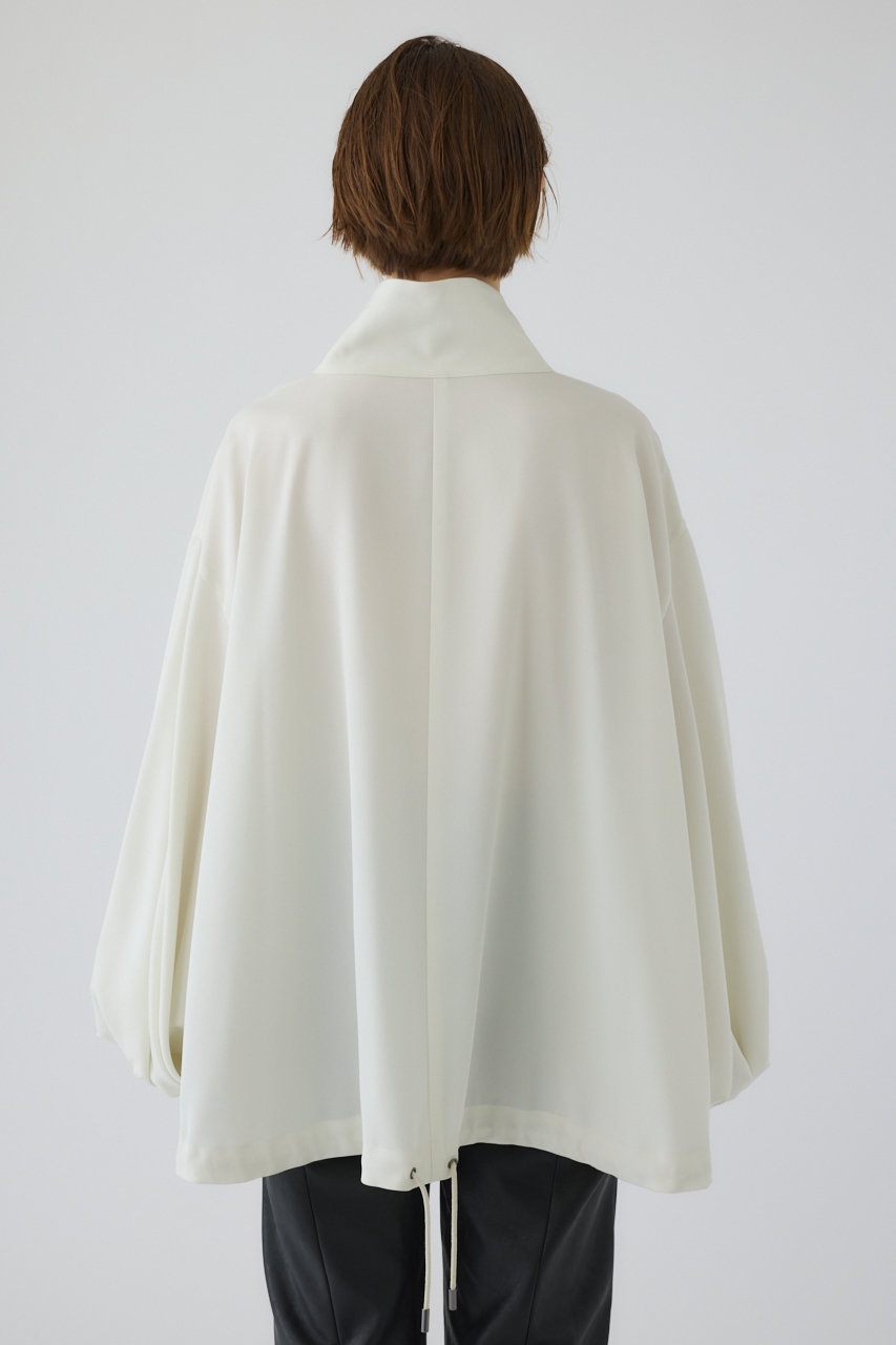 RIM.ARK(リムアーク)｜Stand collar tuck sleeve BZ/ブルゾン