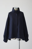 Stand collar tuck sleeve BZ/ブルゾン