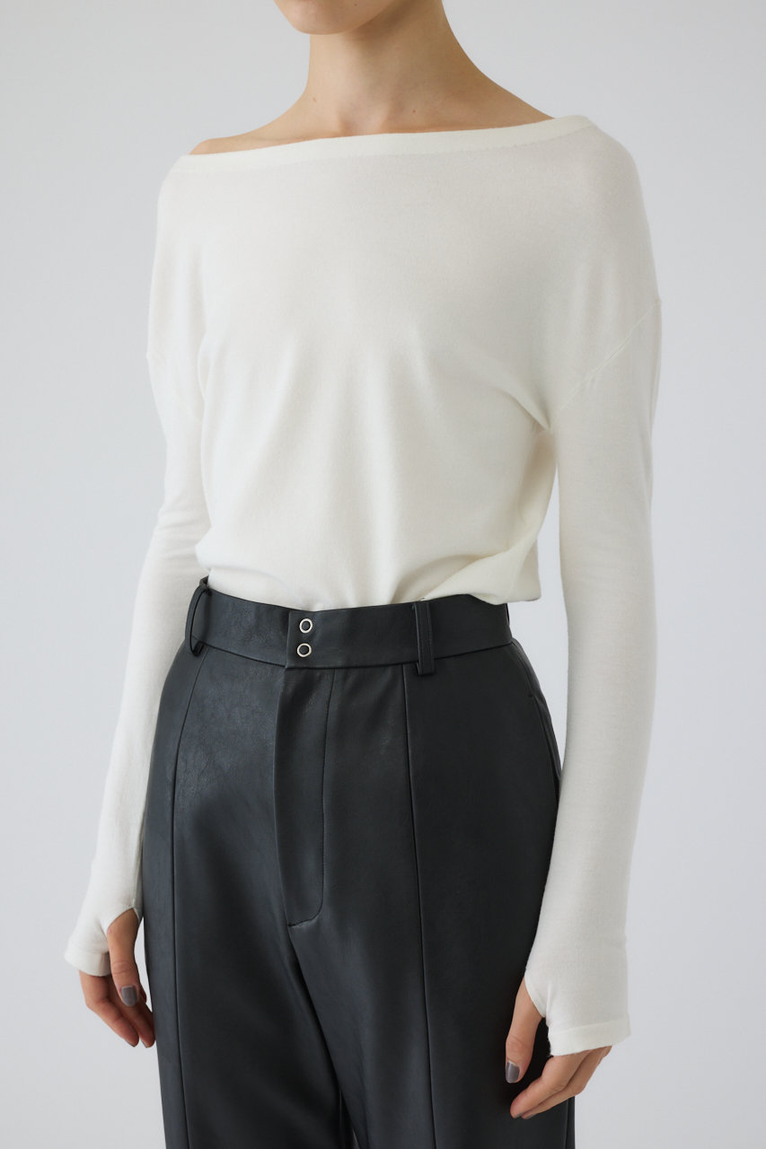RIM.ARK(リムアーク)｜Soft touch off shoulder tops/トップス