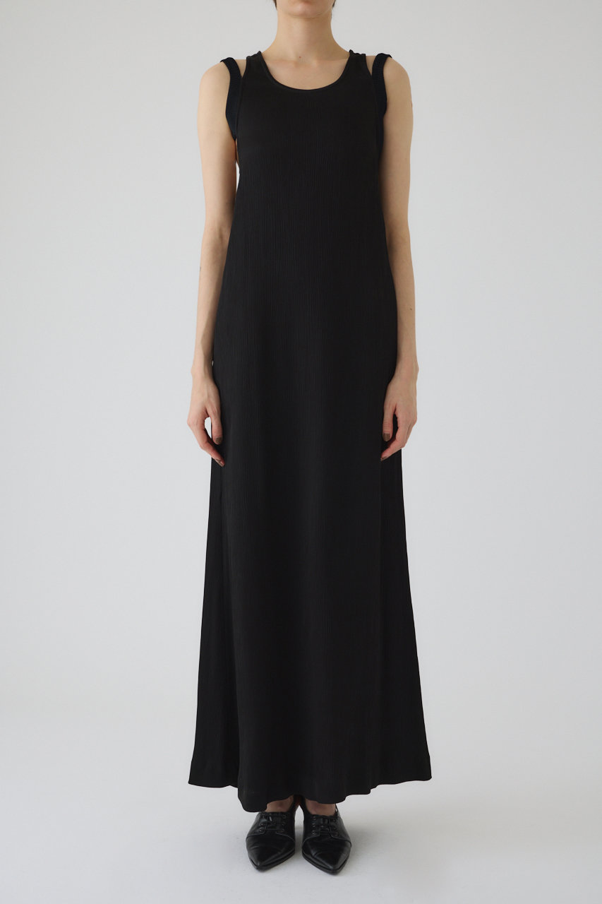 RIM.ARK Brass brooch dress/ドレス (ブラック, 36) リムアーク ELLE SHOP RIM.ARK Brass brooch dress/ドレス (ブラック, 36) リムアーク ELLE SHOP