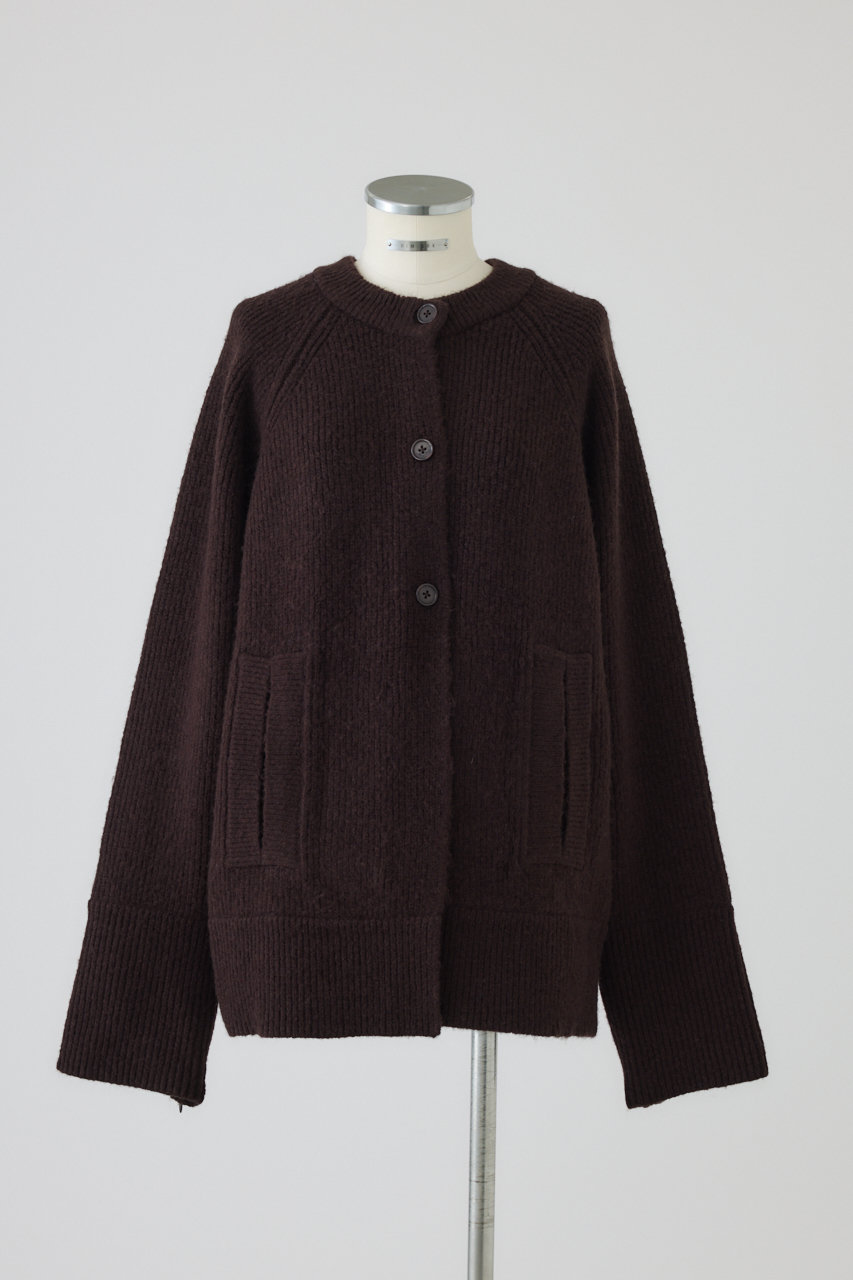 RIM.ARK(リムアーク)｜【予約販売】Poncho like raglan knit C/D