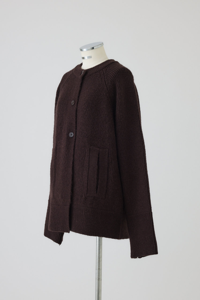 【土日限定セール】RIM.ARK Cashmere blend poncho RIM.ARK（リムアーク）の「Stand collar poncho（ポンチョ