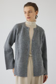 Poncho like raglan knit C/D/ニットカーディガン