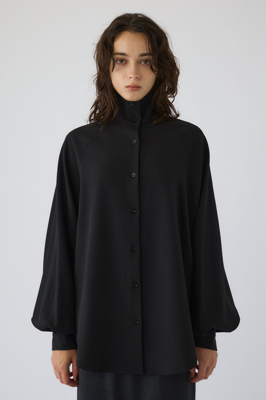 RIM.ARK Super volume sleeve SH/シャツ (ブラック, FREE) リムアーク ELLE SHOP RIM.ARK Super volume sleeve SH/シャツ (ブラック, FREE) リムアーク ELLE SHOP