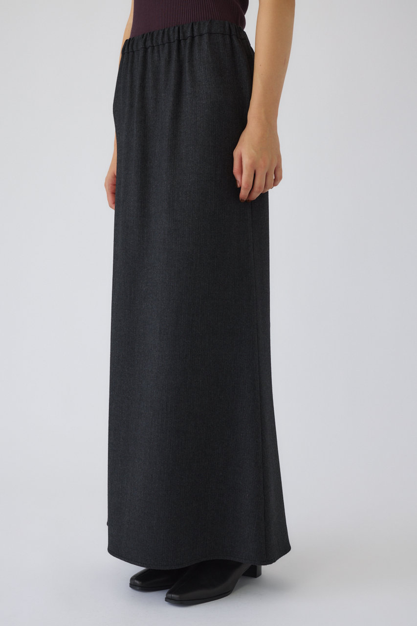 RIM.ARK(リムアーク)｜Herringbone maxi SK/スカート/ブラック の通販