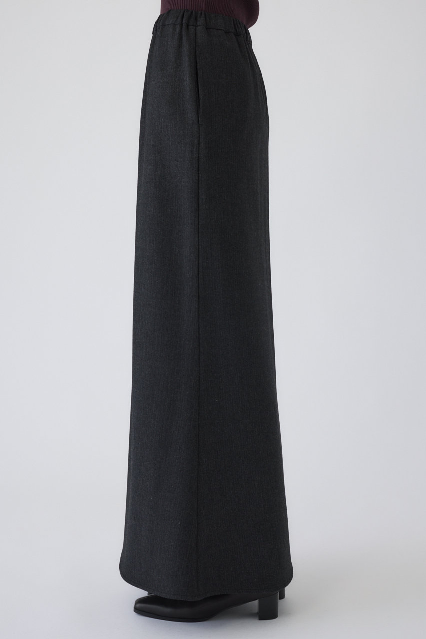 RIM.ARK(リムアーク)｜Herringbone maxi SK/スカート/ブラック の通販