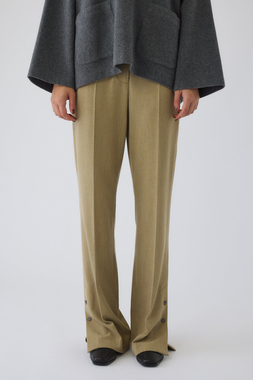 RIM.ARK Hem design slim stretch PT/パンツ (イエロー, 38) リムアーク ELLE SHOP RIM.ARK Hem design slim stretch PT/パンツ (イエロー, 38) リムアーク ELLE SHOP