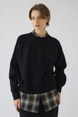 Elastic touch basic knit/ニット