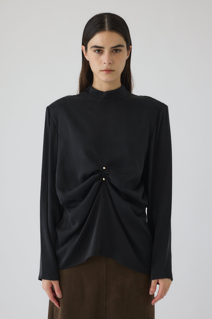 リムアーク/RIM.ARKのGathered paded tops/トップス(ブラック/460JSL30-2221)