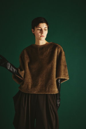 リムアーク/RIM.ARKのSquare fur tops/トップス(110400/110403)