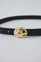 Stone motif leather belt/レザーベルト リムアーク/RIM.ARK