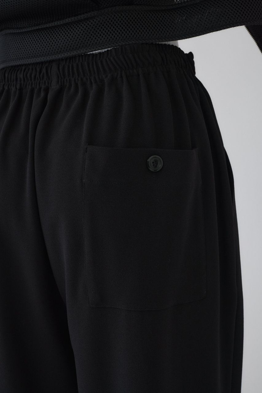 RIM.ARK(リムアーク)｜Mannish easy PT/パンツ/ブラック の通販