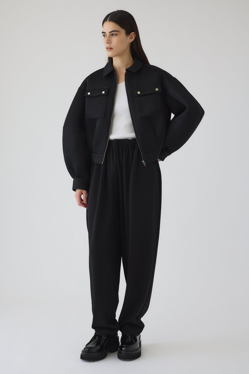 RIM.ARK(リムアーク)｜Mannish easy PT/パンツ/ブラック の通販