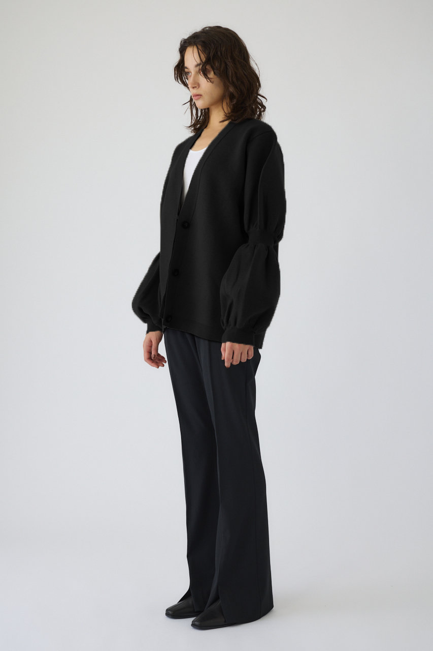 RIM.ARK(リムアーク)｜Volume sleeve knit CD/ニットカーディガン