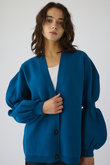 Volume sleeve knit CD/ニットカーディガン