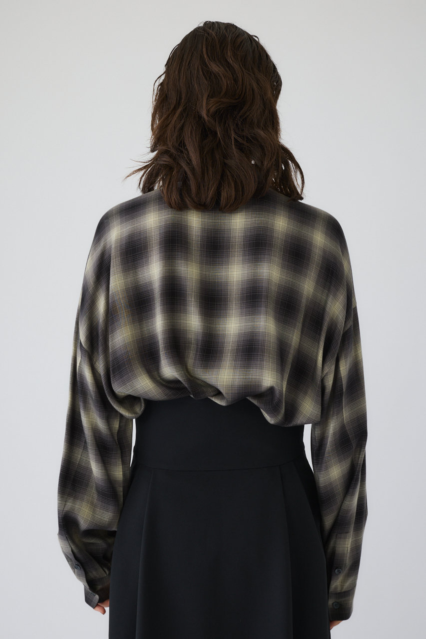 RIM.ARK(リムアーク)｜Check pattern SH/シャツ/グレー の通販