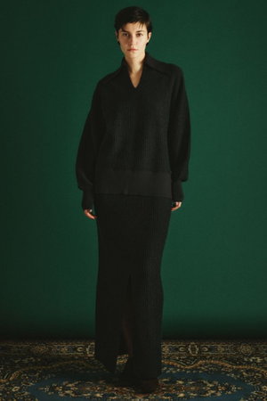リムアーク/RIM.ARKの【11/19 10:00販売開始】Basic collar rib pullover/プルオーバー(110100/110103)