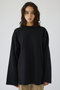 Middle length box knit tops/ニット リムアーク/RIM.ARK ブラック