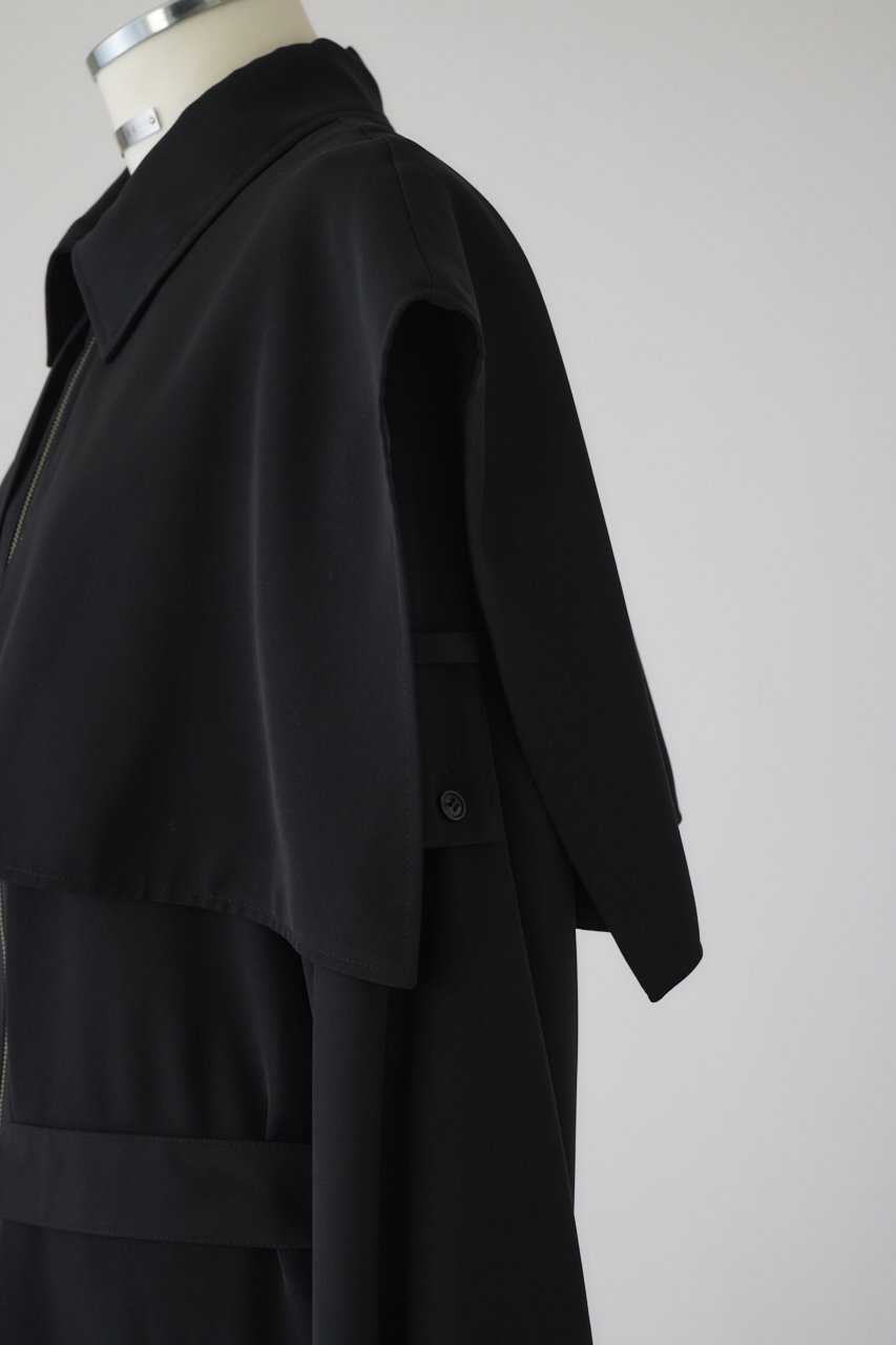 RIM.ARK(リムアーク)｜Trench OP/ワンピース/ブラック の通販