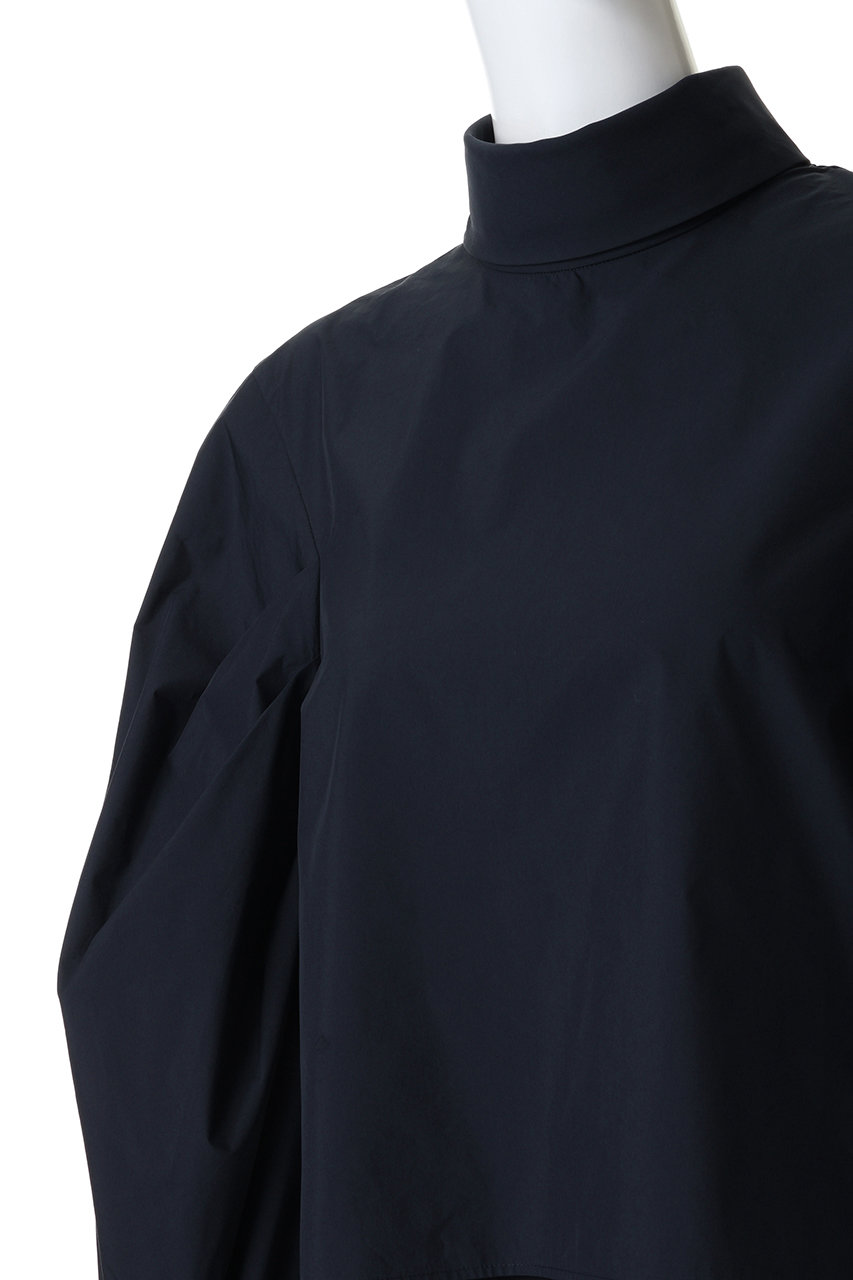 RIM.ARK(リムアーク)｜Folded neck tuck blouse/ブラウス/ホワイト の