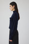 Tweed docking knit tops/ニット リムアーク/RIM.ARK