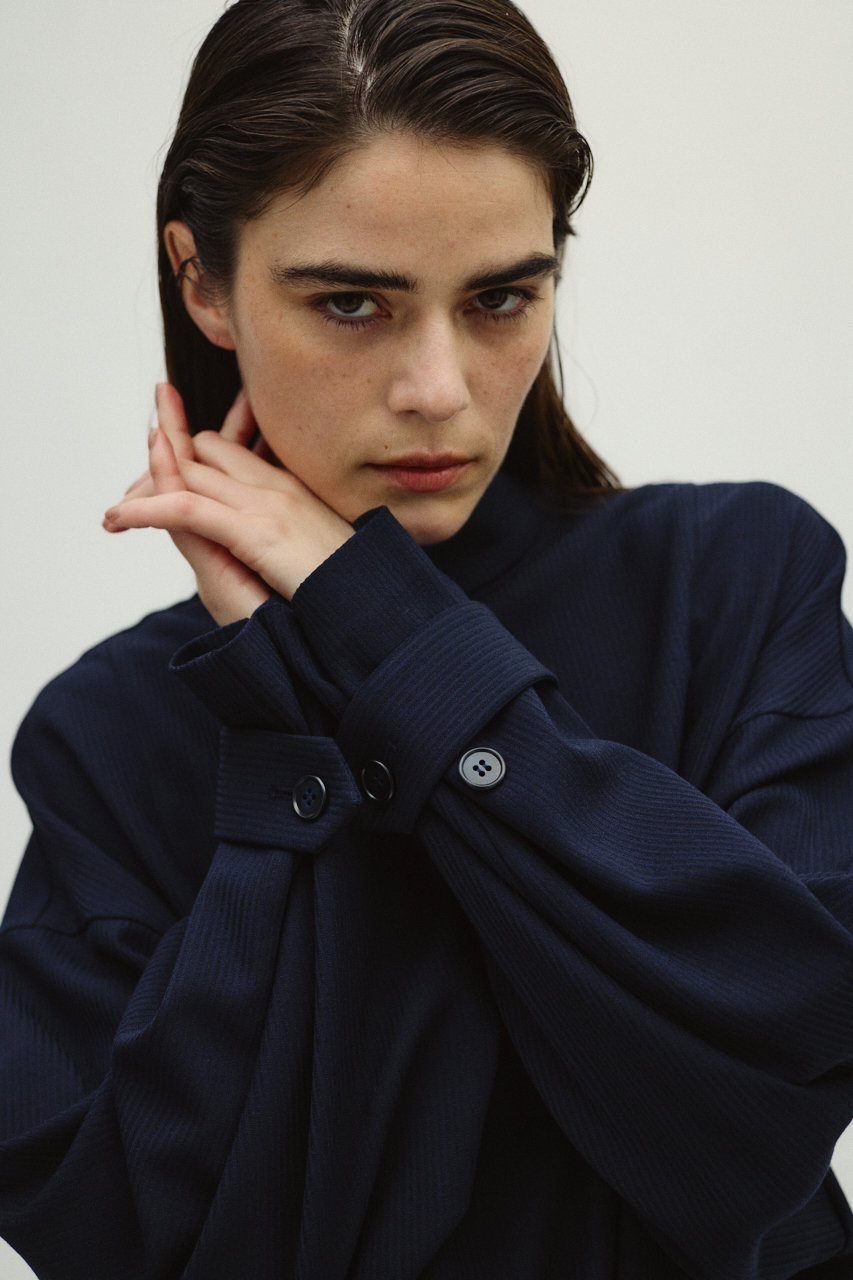 リムアーク/RIM.ARKの【12/17 10:00販売開始】Dobby stripe flap pullover/プルオーバー(ネイビー/460JSL30-0161)