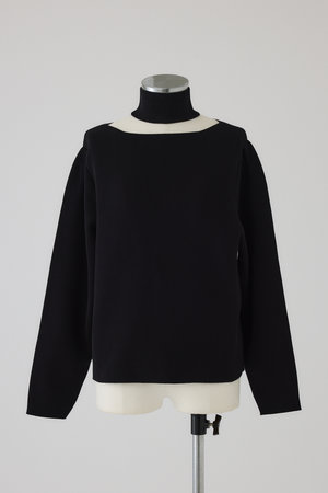 リムアーク/RIM.ARKのNeck parts knit tops/ニット(110300/110301)