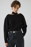 Neck parts knit tops/ニット
