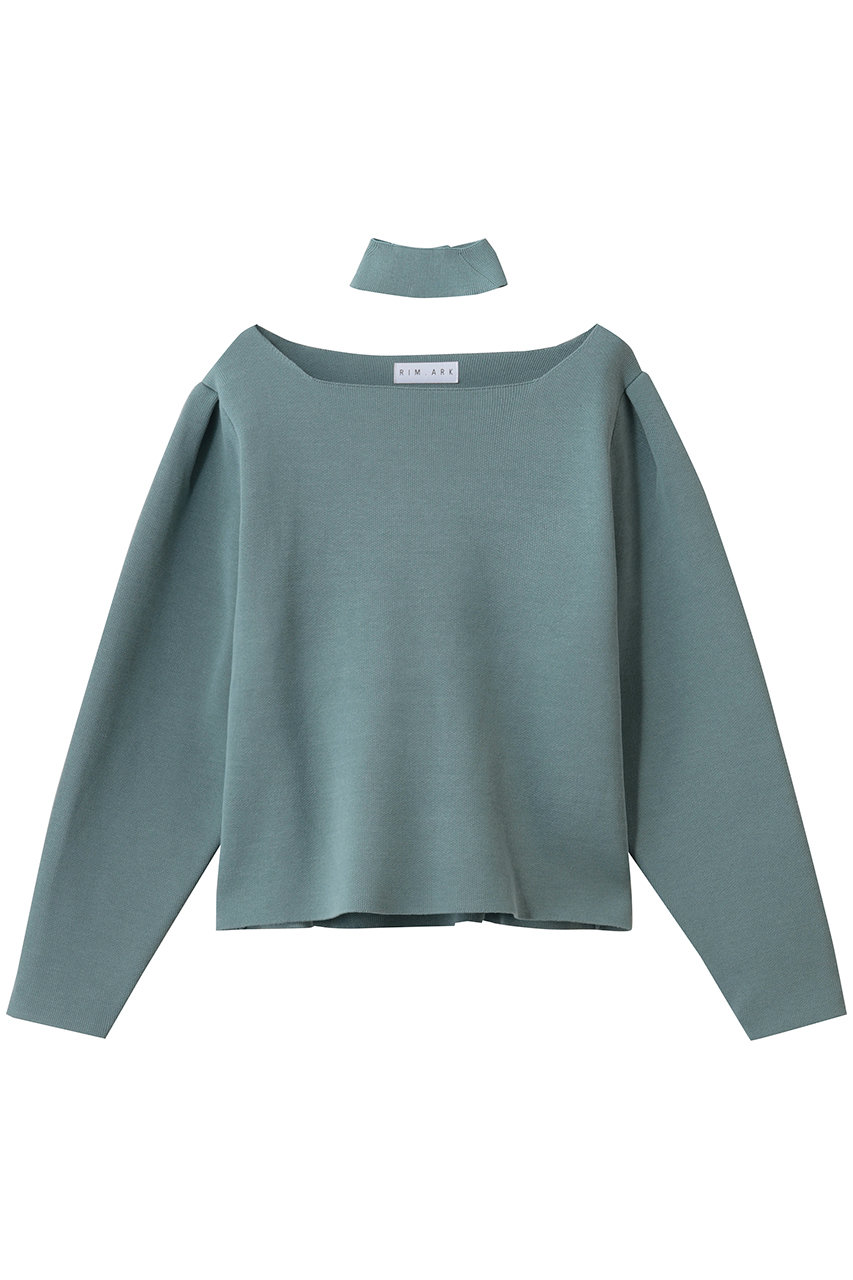 Neck parts knit tops/ニット